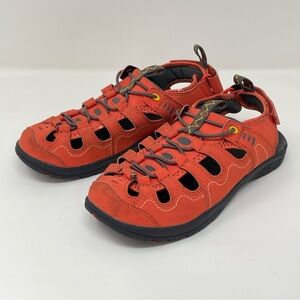 LL Bean Shoes Kids Size 3 Orange